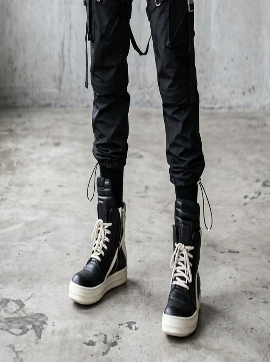 Tactical Parachute Wide Cargo Pants — angle 6